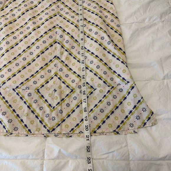 Vintage Y2K Fossil Women's Skirt mini with side slit men women print 6 cotton - Picture 10 of 11